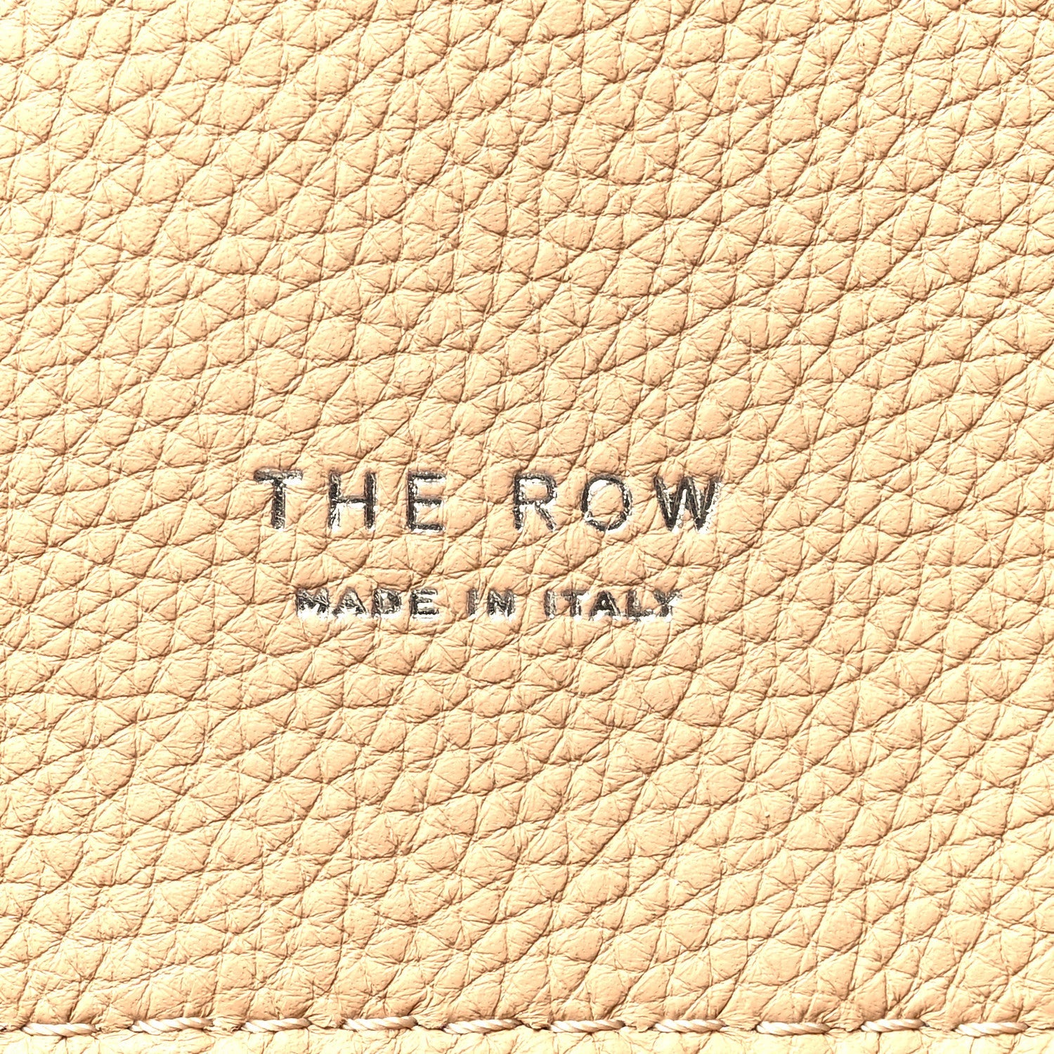 Matte Grained Calfskin Soft Margaux 17 Light Camel