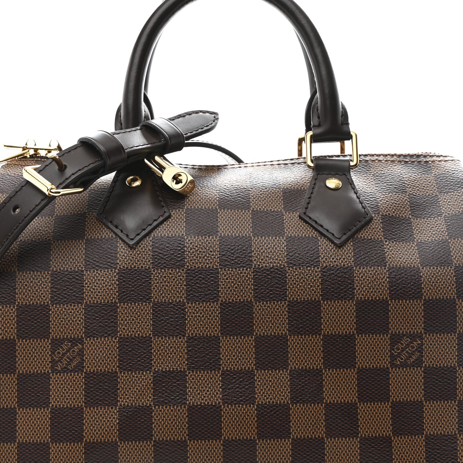 Damier Ebene Speedy Bandouliere 25