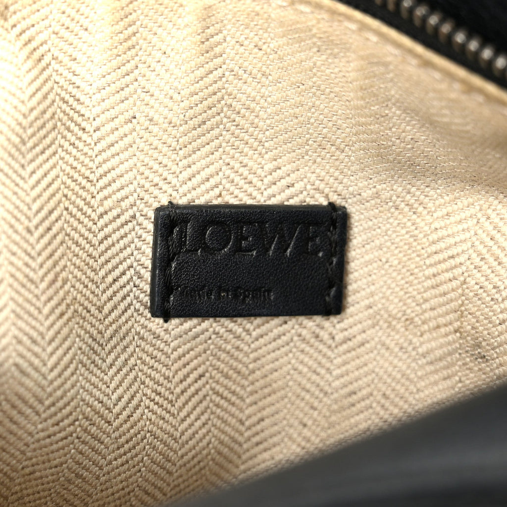 Calfskin Mini Puzzle Bag Black