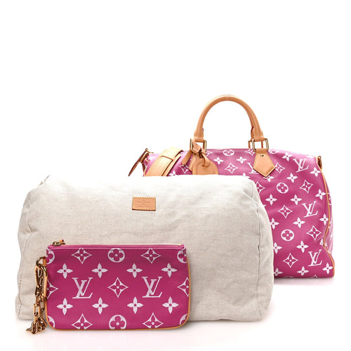 Calfskin Monogram Speedy P9 Bandouliere 40 Agate