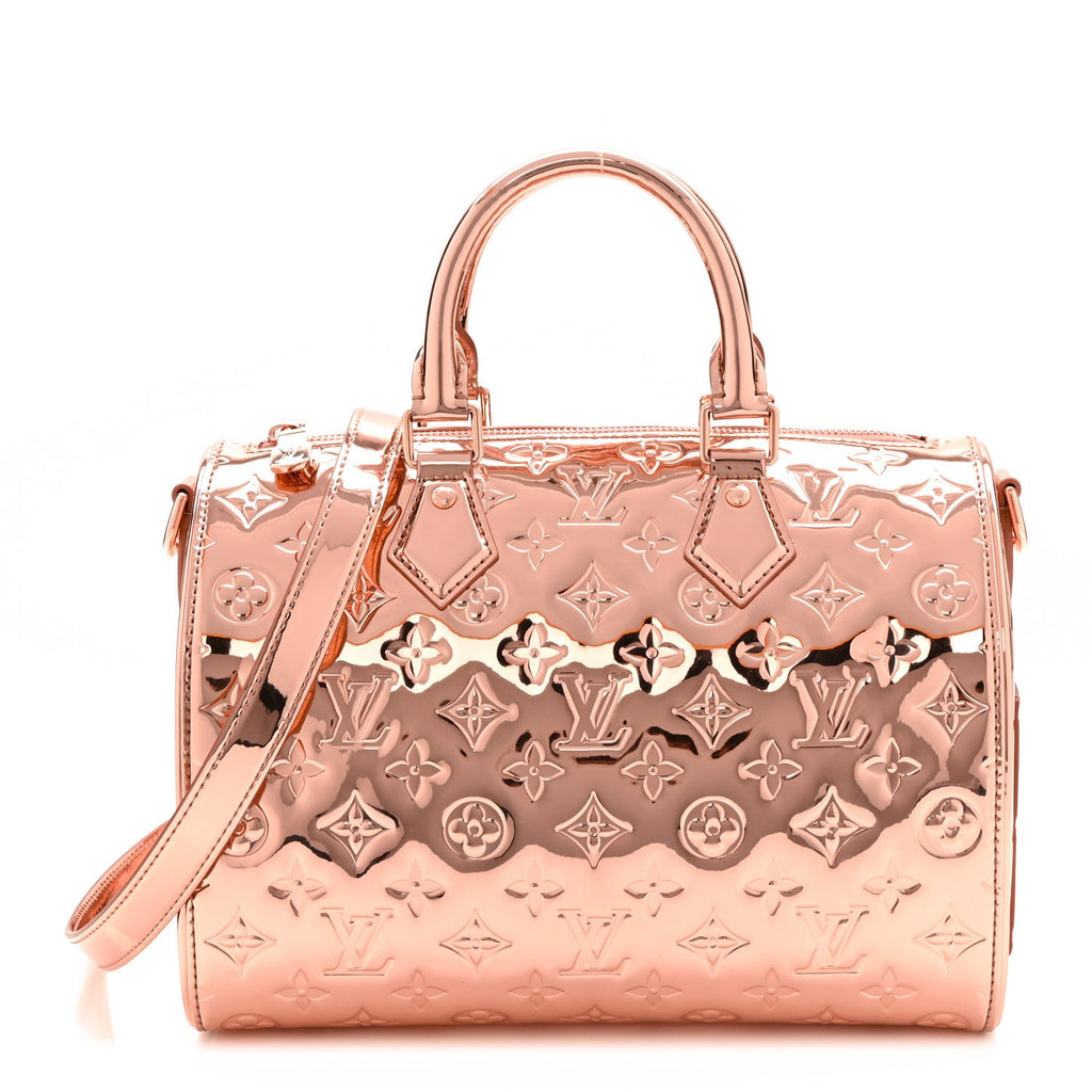 Monogram Miroir Speedy Bandouliere 25 Copper