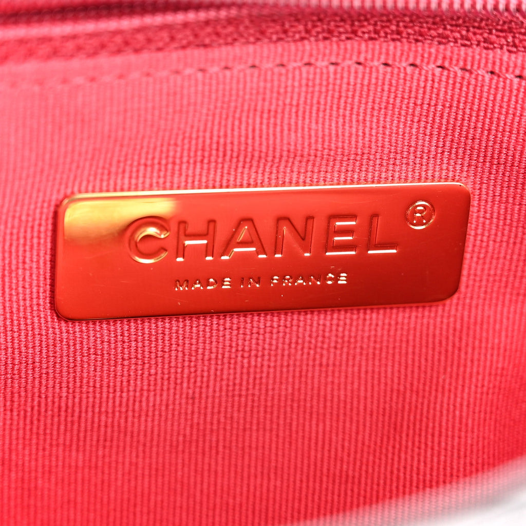 Lambskin Quilted Medium Chanel 19 Flap Black