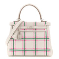 Swift Tartan Kelly Retourne 25 Gris Pale Rose Bubblegum Vert Moyen