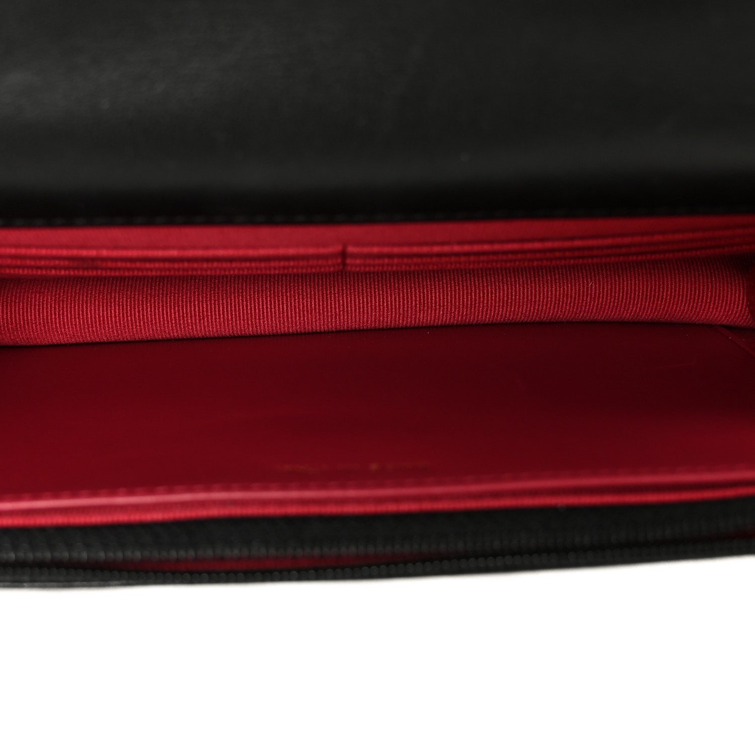 Lambskin Quilted Chanel 19 Wallet On Chain WOC Black