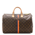 Monogram My LV Heritage Speedy 40 Orange Navy