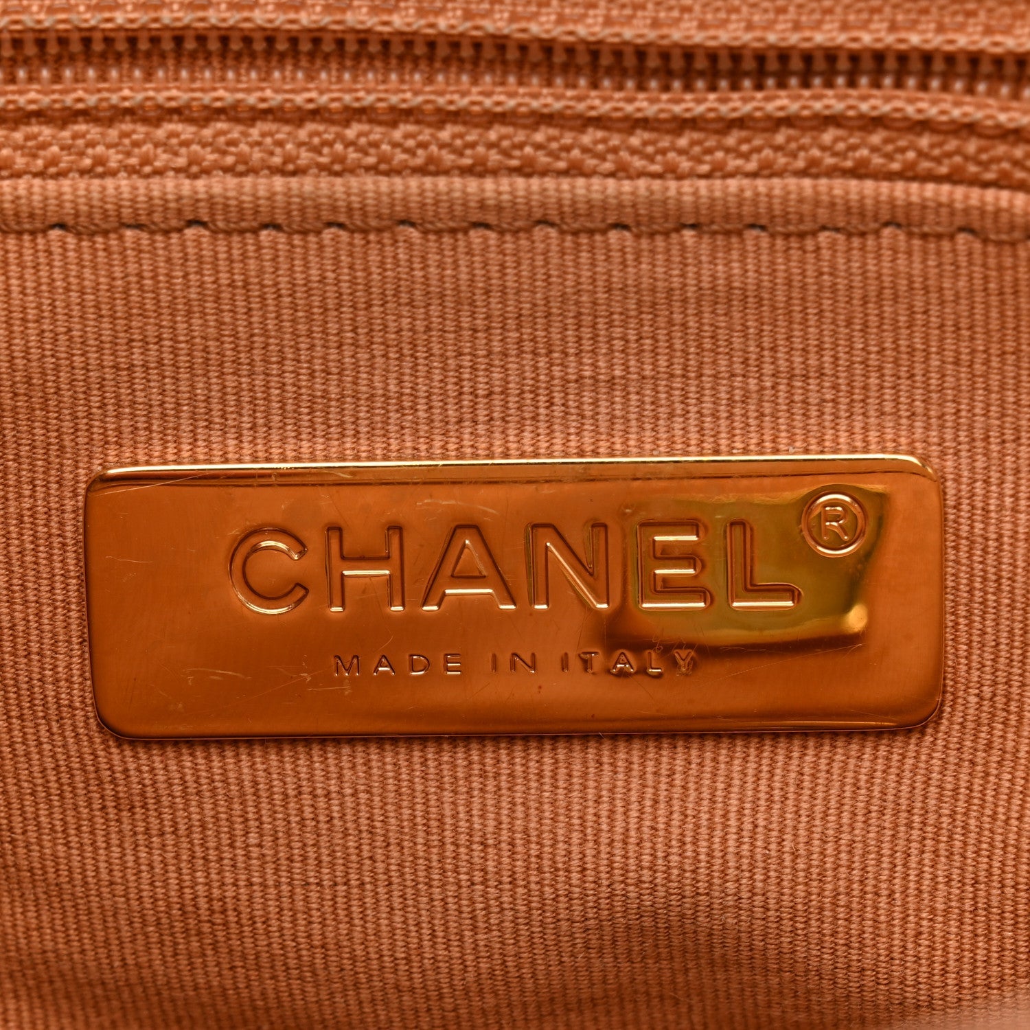 Lambskin Quilted Medium Chanel 19 Flap Brown