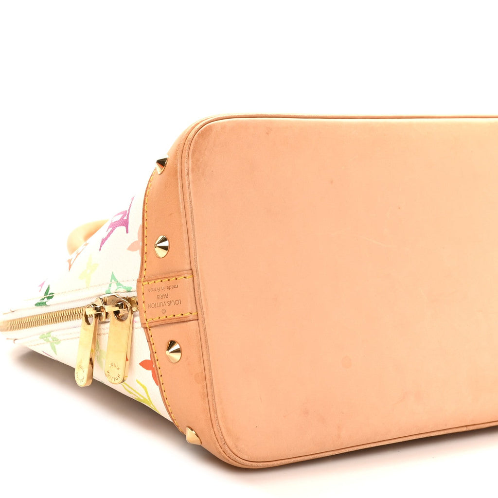 Monogram Multicolor Alma PM White