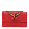Guccissima Mini Cherry Chain Bag Hibiscus Red
