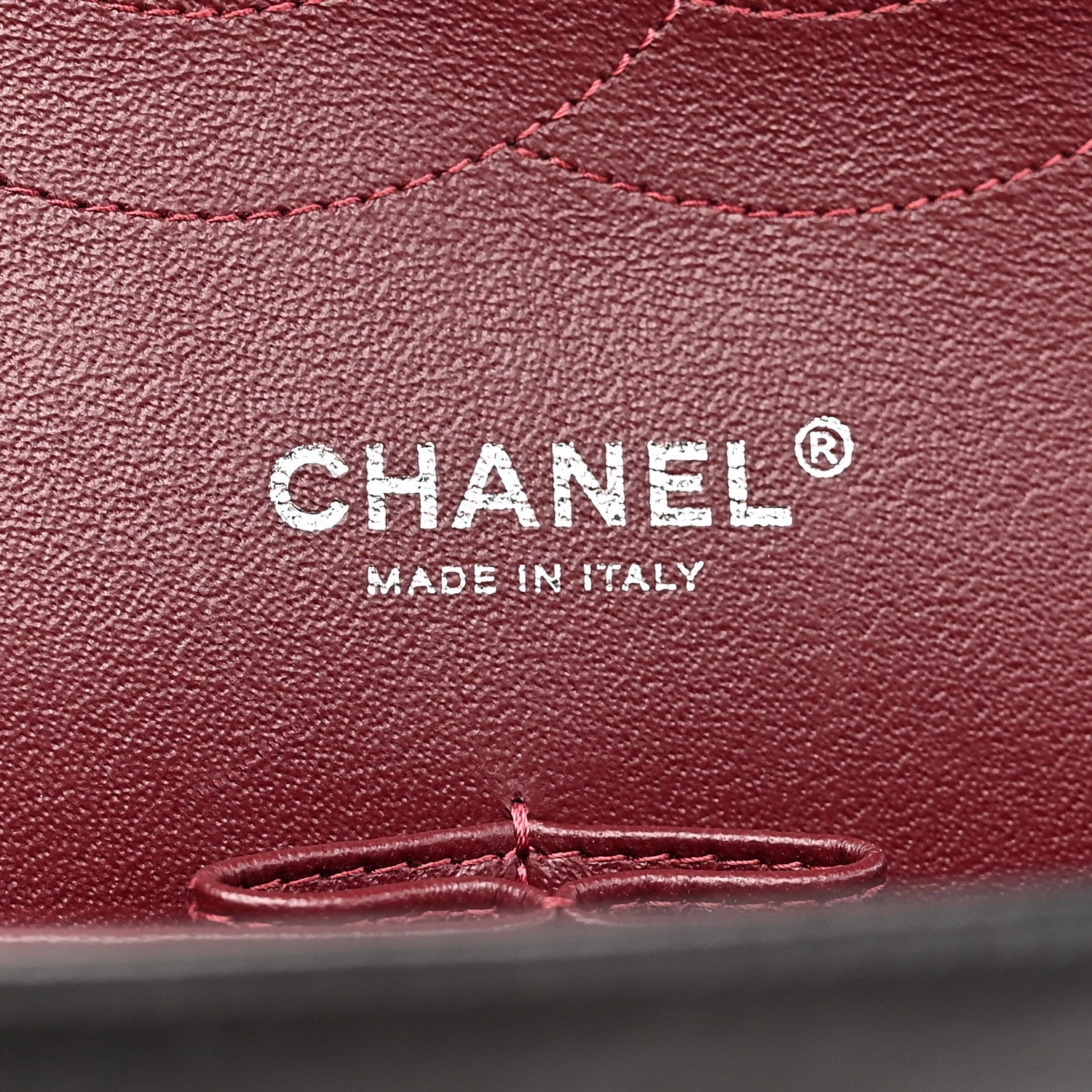 Lambskin Quilted Jumbo Double Flap Black
