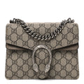 GG Supreme Monogram Mini Dionysus Shoulder Bag Taupe