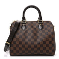 Damier Ebene Speedy Bandouliere 25