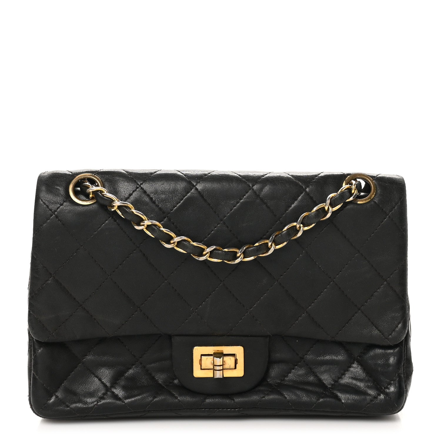 Lambskin Quilted 2.55 Reissue 224 Flap Brown