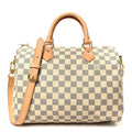 Damier Azur Speedy Bandouliere 30