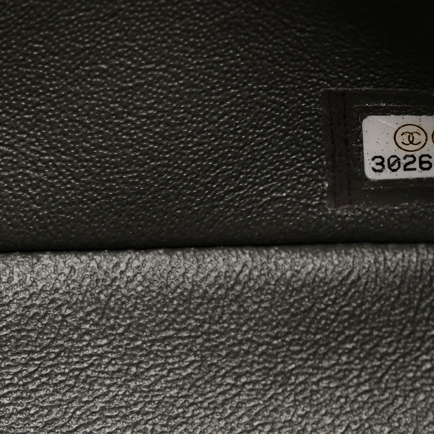Lambskin Quilted Mini Rectangular Flap Dark Grey