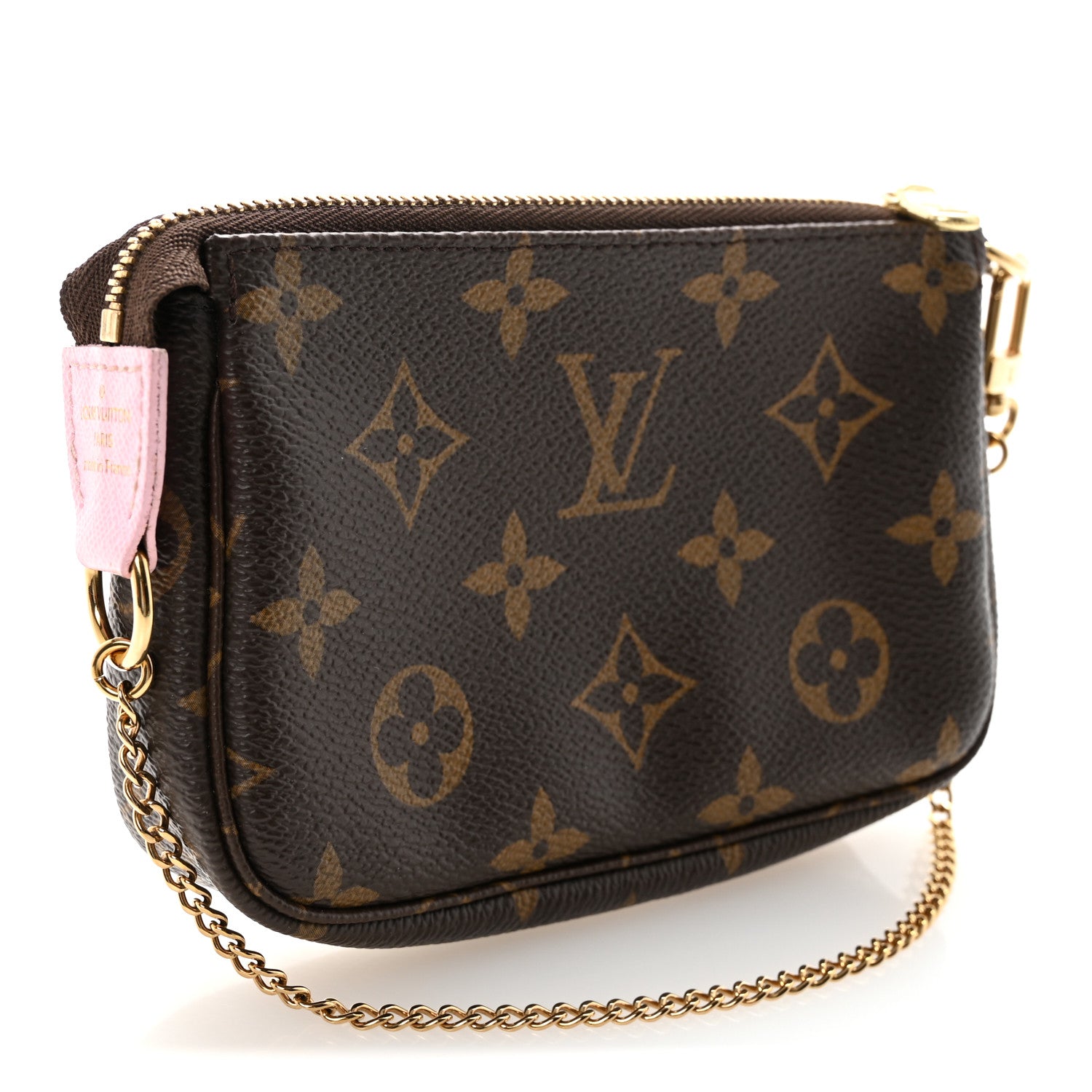 Monogram 2021 Christmas Animation Japanese Garden Mini Pochette Accessories Wisteria Pink