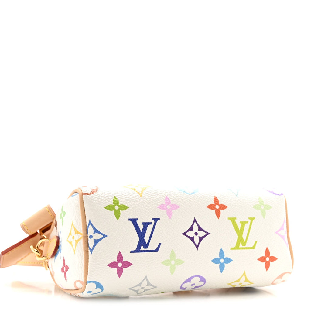 LV X TM Monogram Multicolor Nano Speedy White