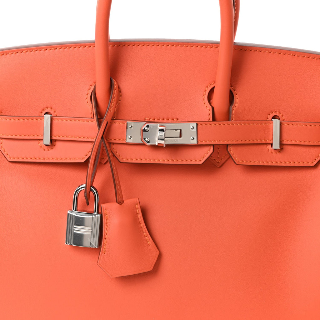 Swift Birkin 25 Tangerine