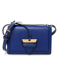 Calfskin Small Barcelona Shoulder Bag Royal Blue