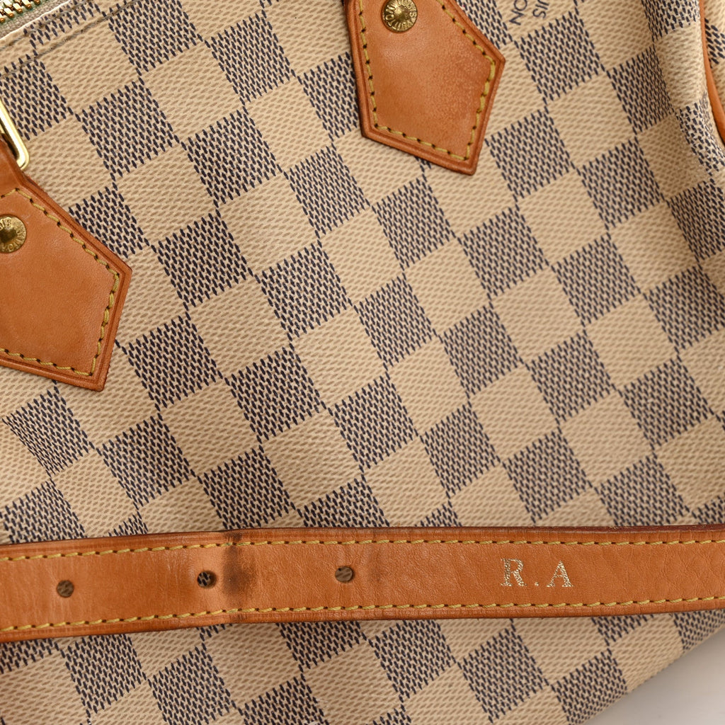 Damier Azur Speedy Bandouliere 25
