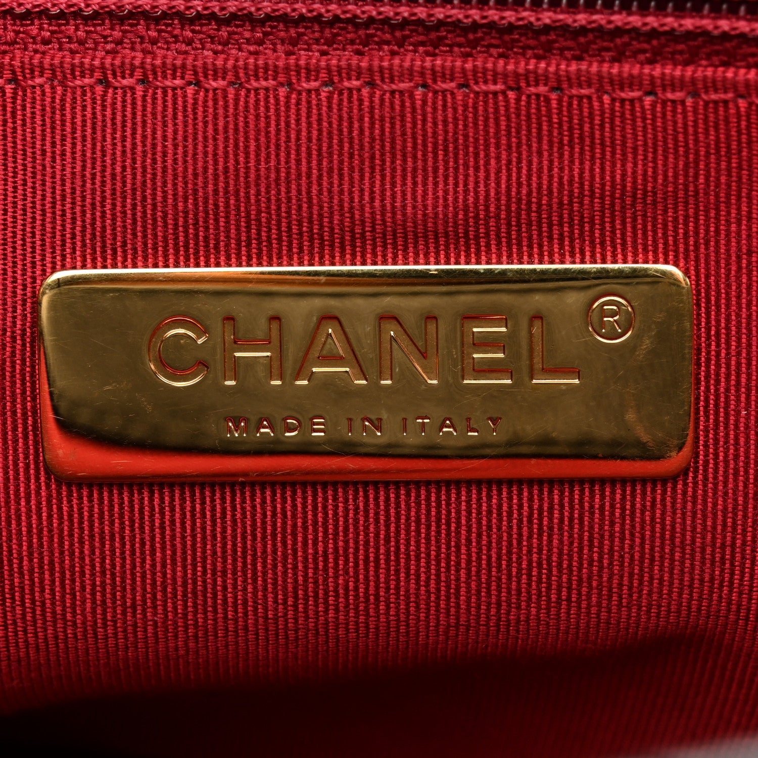 Shiny Goatskin Quilted Medium Chanel 19 Flap Black