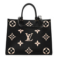 Empreinte Monogram Giant Onthego MM Black Beige