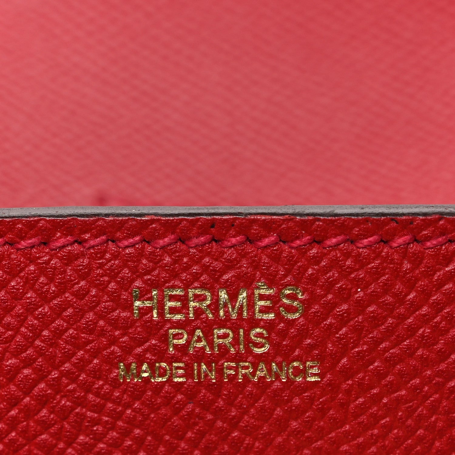 Epsom Birkin 30 Rouge Casaque