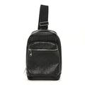 Guccissima Sling Backpack Black
