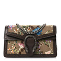 Monogram Jumbo GG Textured Dollar Calfskin Embroidered Super Mini Dionysus Shoulder Bag Camel Ebony New Acero Multicolor