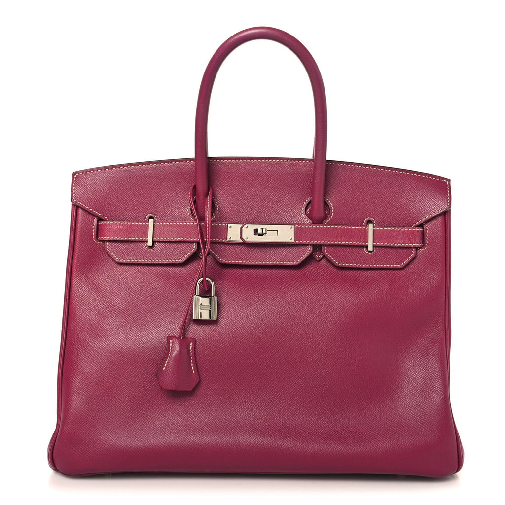 Epsom Candy Birkin 35 Tosca Rose Tyrien