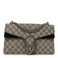 GG Supreme Monogram Small Dionysus Shoulder Bag Black