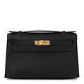 Swift Kelly Pochette Clutch Black
