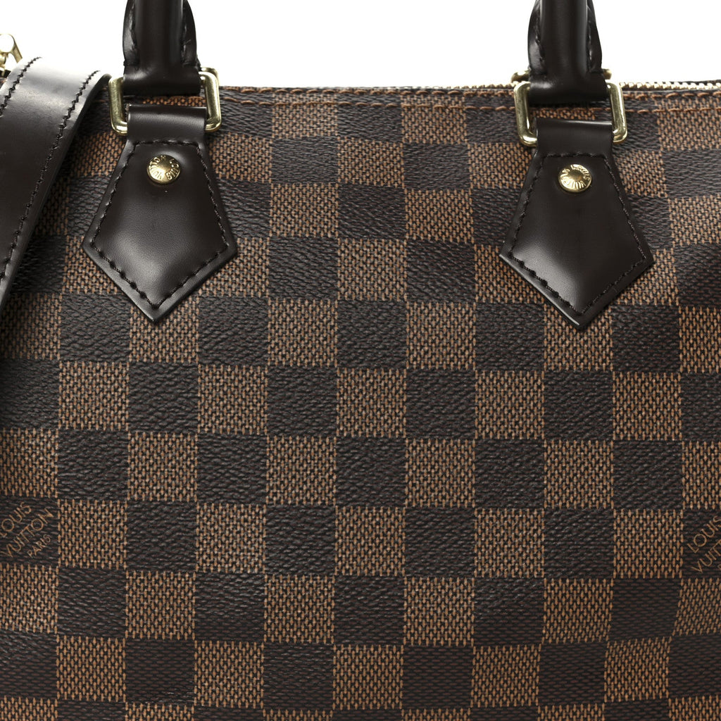 Damier Ebene Speedy Bandouliere 25