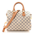 Damier Azur Speedy Bandouliere 25