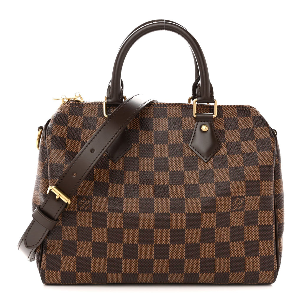 Damier Ebene Speedy Bandouliere 25