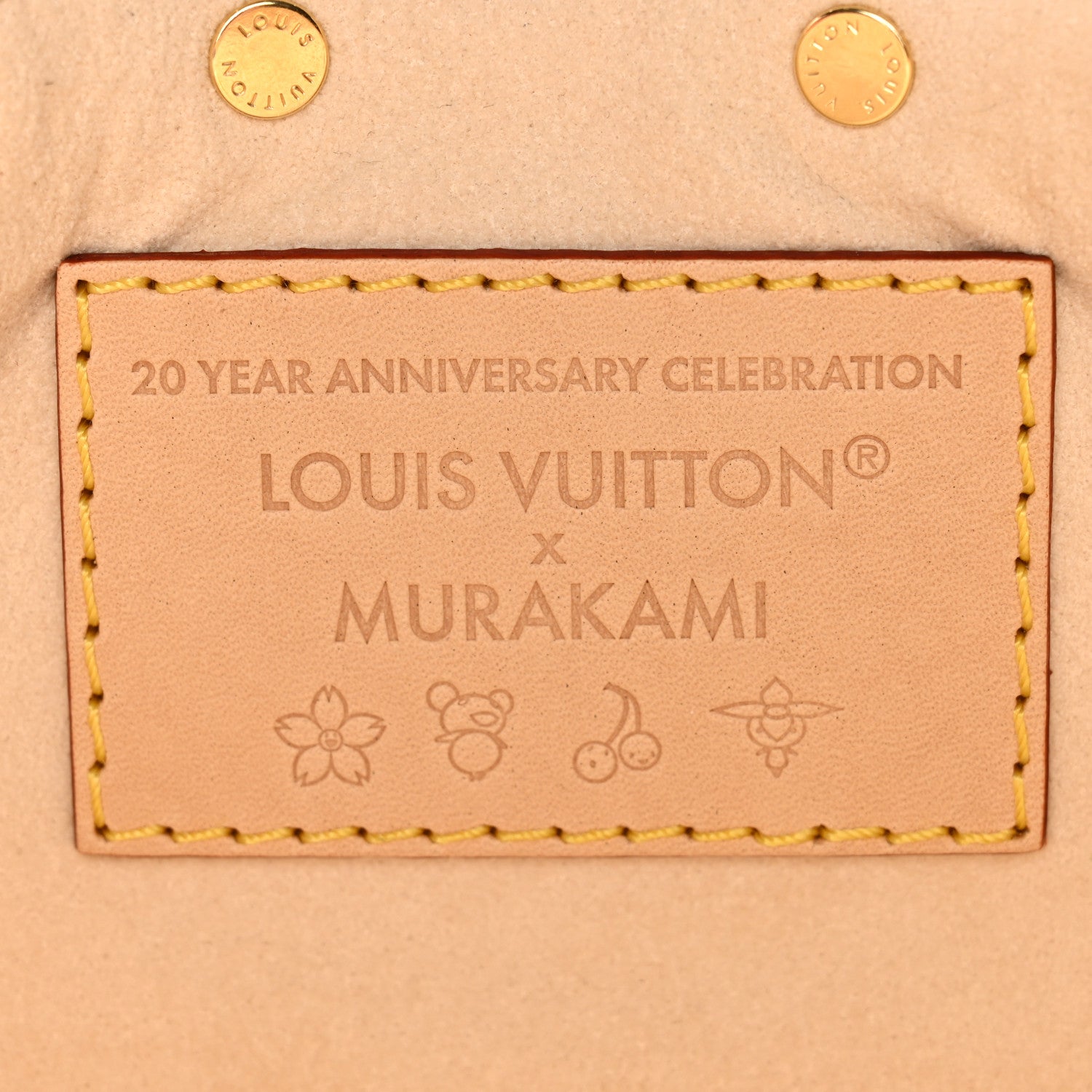 LV X TM Monogram Multicolor Pochette Accessories White