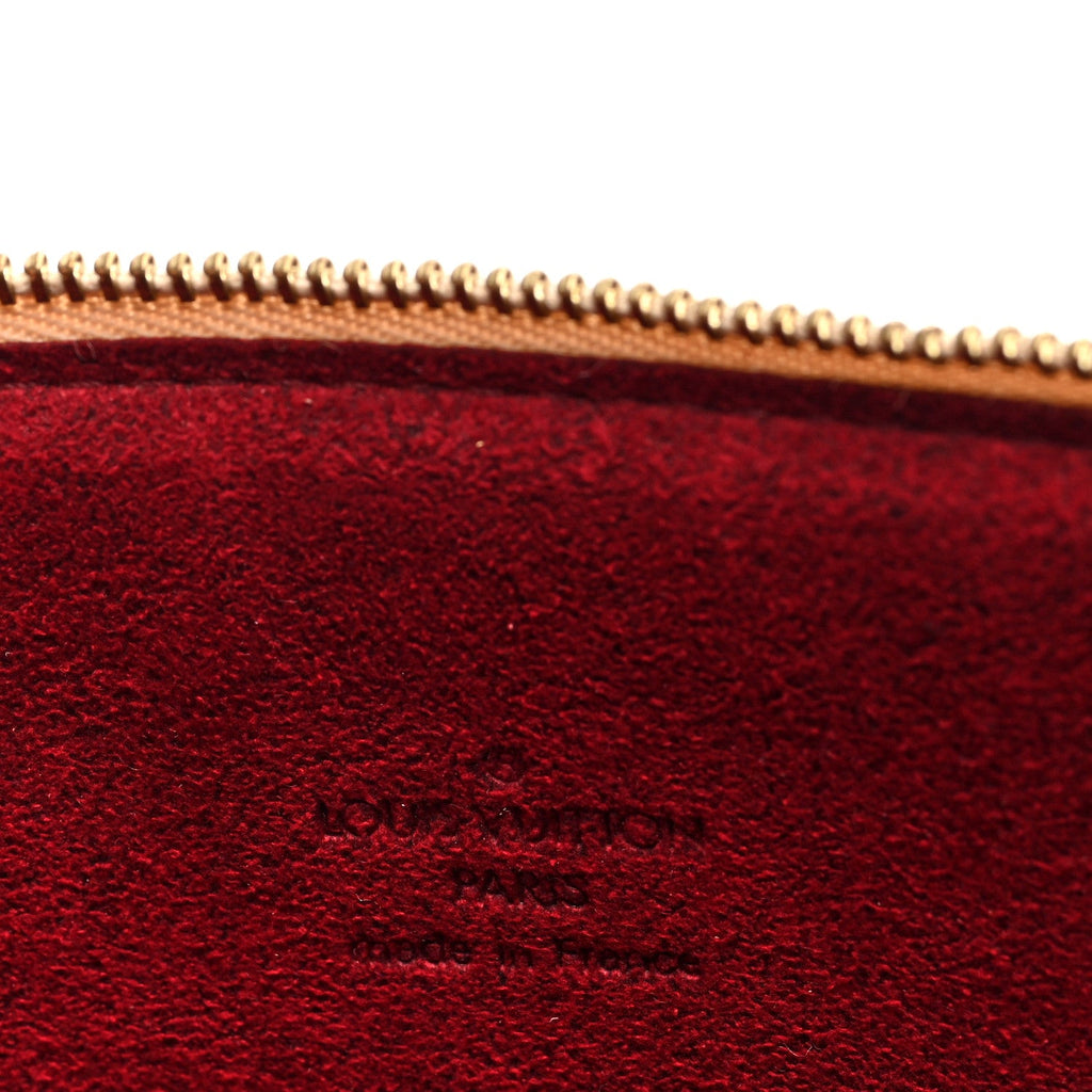 Monogram Multicolor Pochette Accessories White