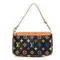 Monogram Multicolor Pochette Accessories Black