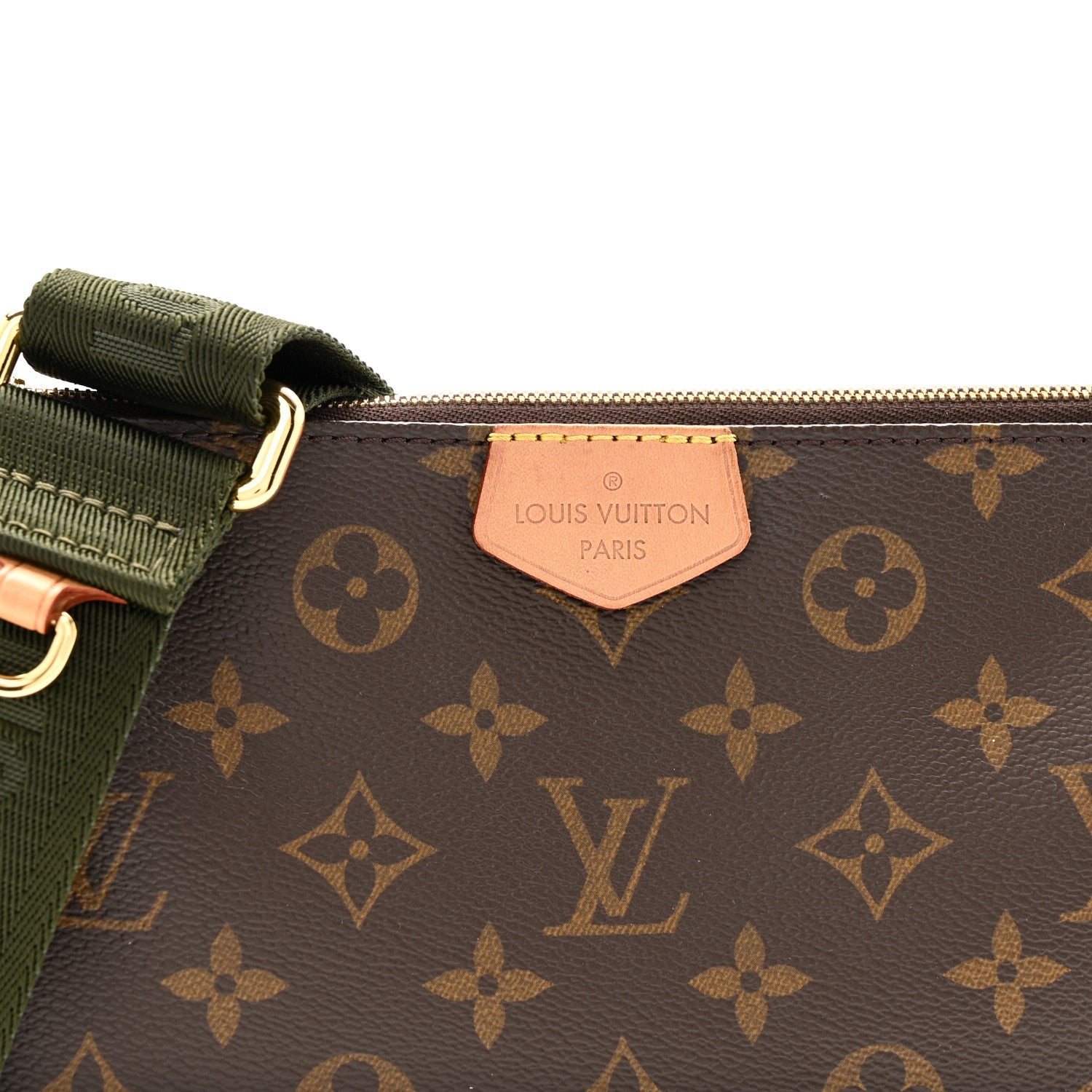 Monogram Multi Pochette Accessories Large Pochette Kaki